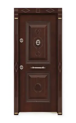 درب ضدسرقت | روکش راش | برجسته اکونومی | کد 4018