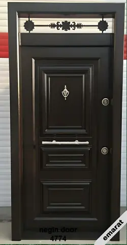 درب ضد سرقت | روکش MDF | برجسته اکونومی | کد 4774