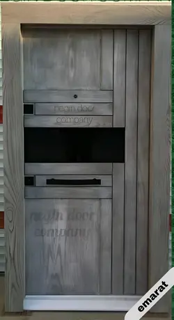 درب ضدسرقت روکش گردو