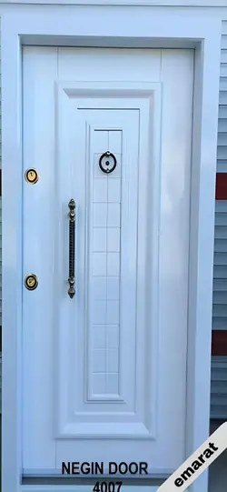 درب ضدسرقت | روکش فلز | برجسته اکونومی | کد 4007