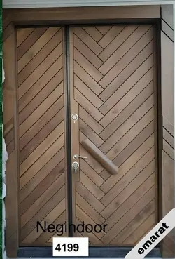 درب ضدسرقت روکش گردو