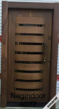 درب ضدسرقت روکش گردو