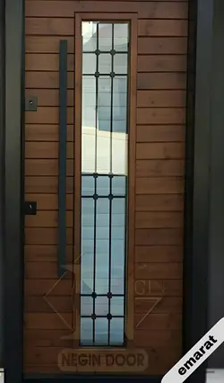 درب ضدسرقت روکش گردو