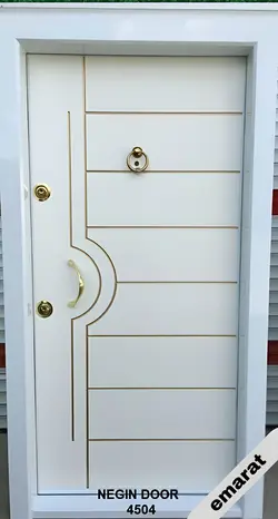 درب ضد سرقت | روکش MDF - فلز | CNC | کد 4504