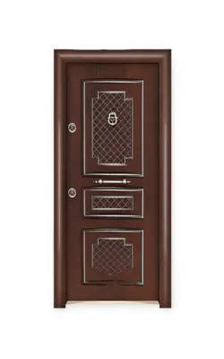 درب ضدسرقت | روکش راش | برجسته | کد 4014