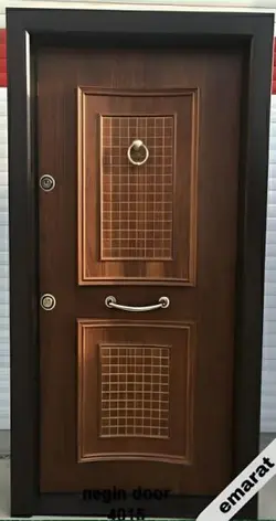 درب ضد سرقت | روکش راش | برجسته اکونومی | کد 4015