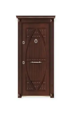 درب ضد سرقت | روکش راش | برجسته اکونومی | کد 4029