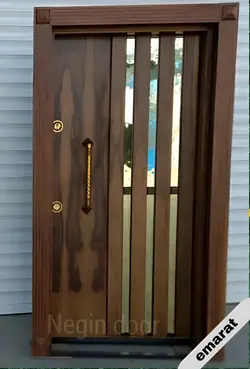 درب ضدسرقت روکش گردو