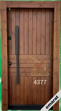 درب ضدسرقت روکش گردو