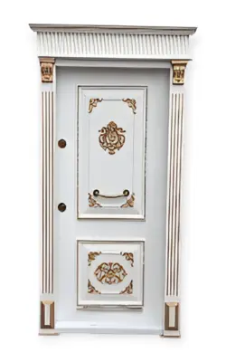 درب ضد سرقت | روکش فلز | برجسته لوکس | کد 4069