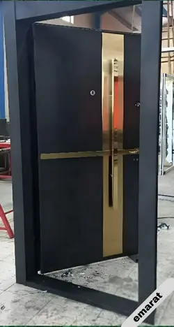 درب ضد سرقت | رویه فلز استیل | کد 7034