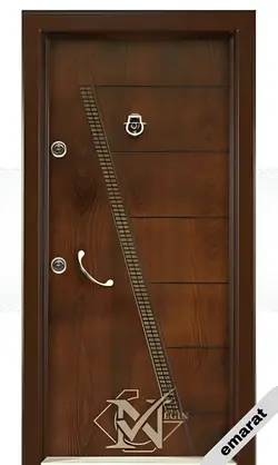 درب ضد سرقت | رویه راش | برجسته اکونومی | کد 4405