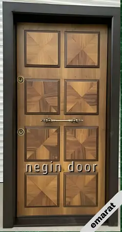 درب ضدسرقت روکش گردو