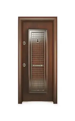 درب ضد سرقت | رویه راش | برجسته | کد 4006