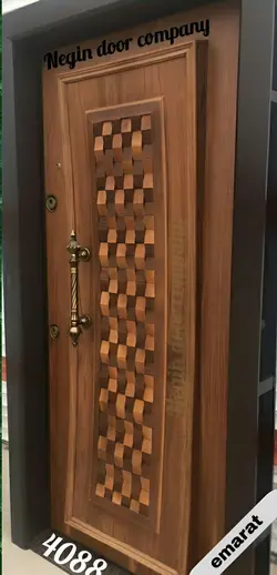 درب ضدسرقت روکش گردو