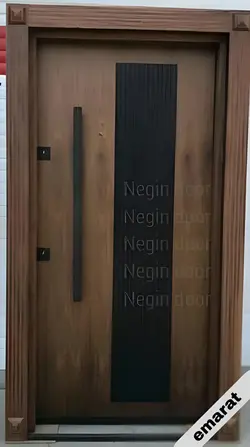 درب ضدسرقت روکش گردو