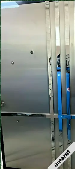 درب ضد سرقت | روکش استیل | برجسته اکونومی | کد 7040