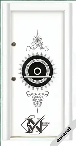 درب ضدسرقت روکش بلوط