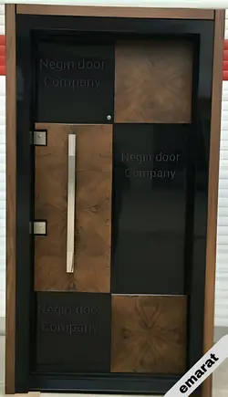 درب ضدسرقت روکش گردو