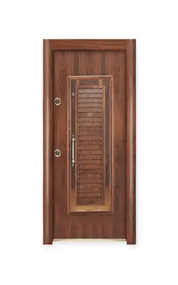 درب ضدسرقت | روکش گردو | کد 4008