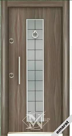 درب ضدسرقت روکش بلوط