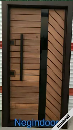 درب ضدسرقت روکش گردو