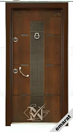 درب ضد سرقت | رویه راش | برجسته اکونومی | کد 4406