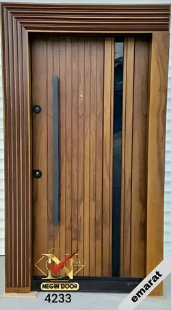 درب ضدسرقت روکش گردو