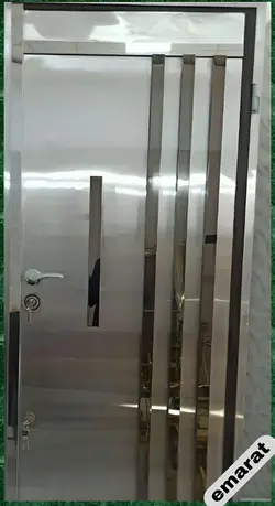 درب ضدسرقت | روکش استیل | برجسته | کد 7020