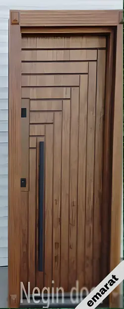 درب ضدسرقت روکش گردو