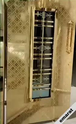 درب ضد سرقت | رویه استیل | برجسته | کد 7032