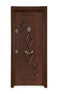 درب ضد سرقت | روکش راش | برجسته اکونومی | کد 4522