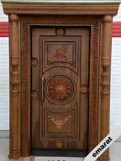 درب ضدسرقت روکش گردو