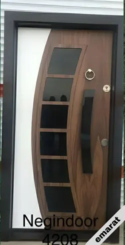 درب ضدسرقت روکش گردو