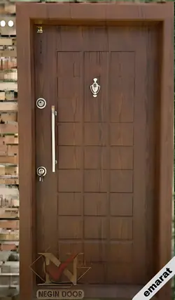 درب ضد سرقت | روکش فلز - MDF | برجسته اکونومی