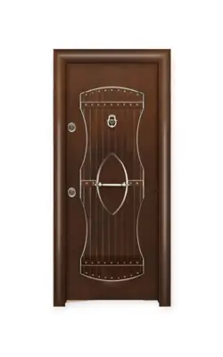 درب ضد سرقت | روکش راش | برجسته اکونومی | کد 4030