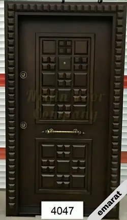 درب ضدسرقت راش برجسته اکونومی کد 4047