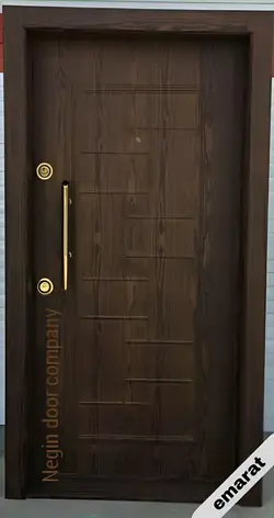 درب ضد سرقت | روکش فلز - MDF | برجسته اکونومی