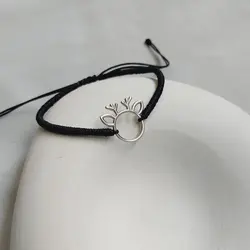 دستبند نقره گوزن