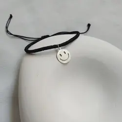 دستبند نقره لبخند
