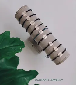 دستبند نقره اعداد فرشتگان