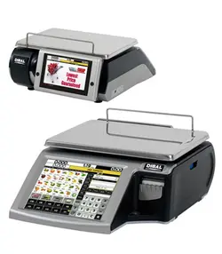 ترازوی لیبل پرینتر لمسی بدون علمک D900 FLAT