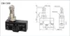 میکروسوئیچ فشاری قرقره دار مدل CM-1308