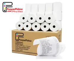 رول کاغذ حرارتی 8 سانتی‌متری