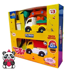 بیل مکانیکی و کمپرسی زینگو آچار به دست