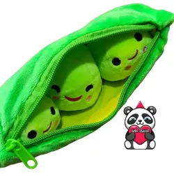 عروسک پولیشی نخود فرنگی 25سانتی