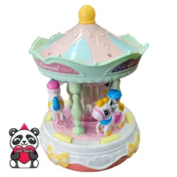 اسباب بازی شهر بازی موزیکال کاروسل اسب