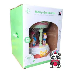 اسباب بازی شهر بازی موزیکال کاروسل اسب