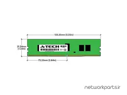 رم سرور (RAM) A-Tech مدل 1RX8-PC4-3200AA-R ظرفیت 8GB - تجهیزات شبکه
