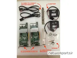 کارت RAID کنترلر SAS ال اس آی (LSI) سری MegaRAID مدل 9271-8i کد LSI00392 - تجهیزات شبکه